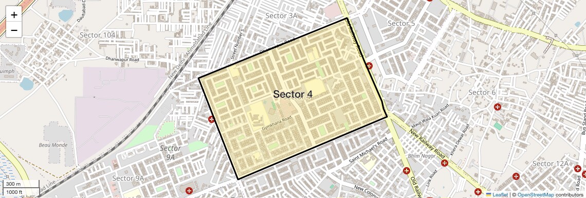 Check Time Travel of Sector 4, Gurgaon