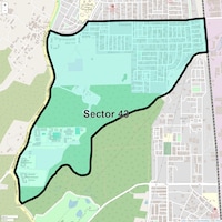 Sector 43 Map