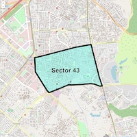 Sector 43 Map