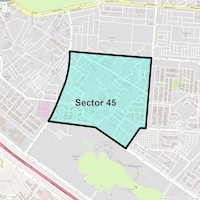 Sector 45 Map