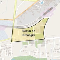 Sector 47 Dronagiri Map
