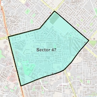 Sector 47 Map