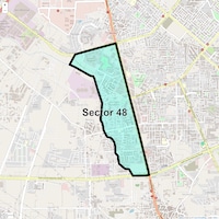 Sector 48 Map