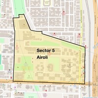 Sector 5 Airoli Map