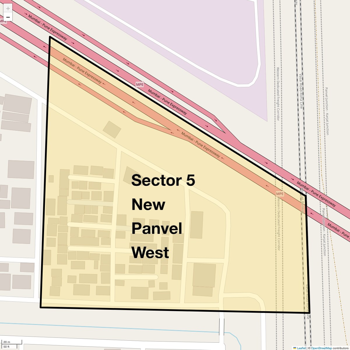 Check Time Travel of Sector 5 New Panvel West, Navi Mumbai