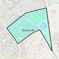 Sector 50 Map
