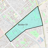 Sector 51 Map