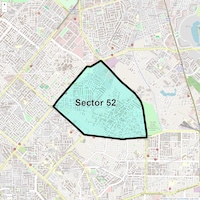 Sector 52 Map