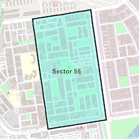 Sector 55 Map