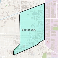 Sector 56A Map