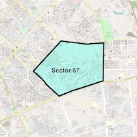 Sector 57 Map