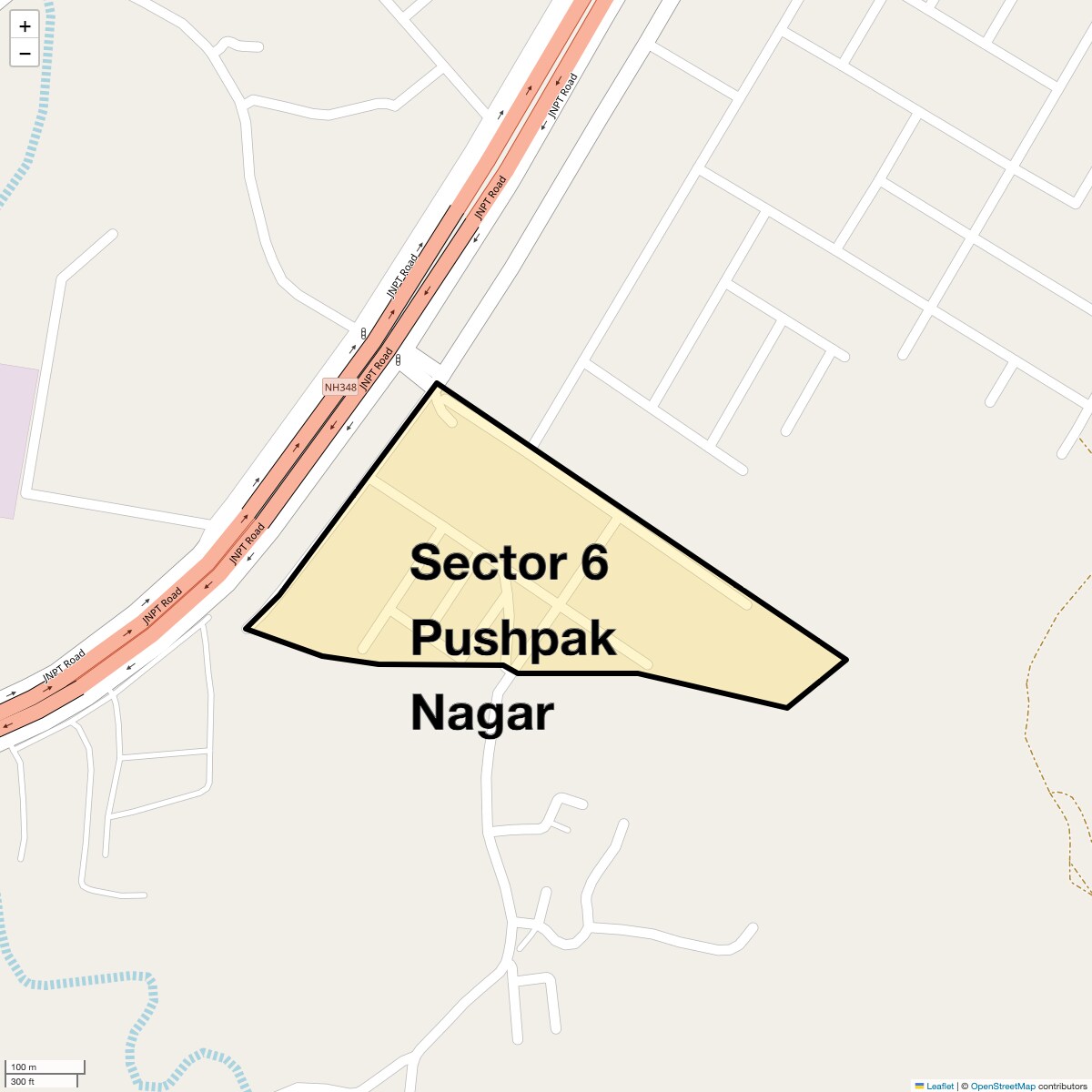 Sector 6 Pushpak Nagar Map
