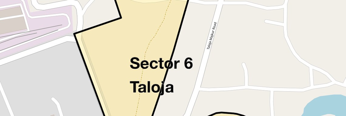 Location Map of Sector 6 Taloja, Navi Mumbai