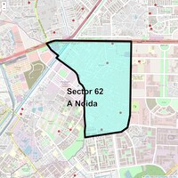 Sector 62 A Noida Map