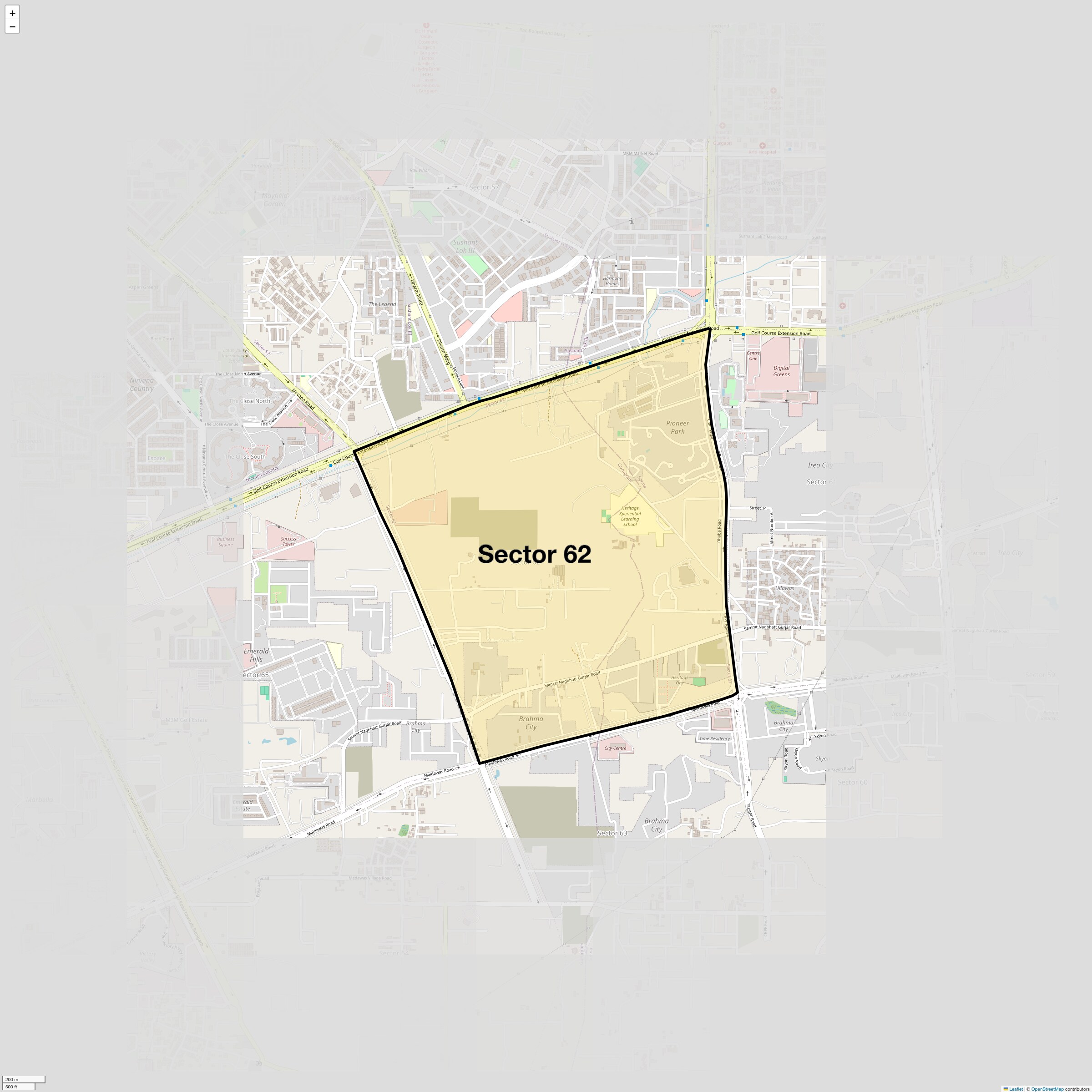 Check Time Travel of Sector 62, Gurgaon