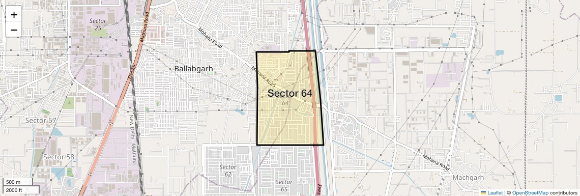 Sector 64 Map