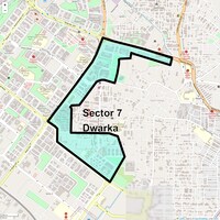 Sector 7 Dwarka Map