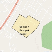 Sector 7 Pushpak Nagar Map