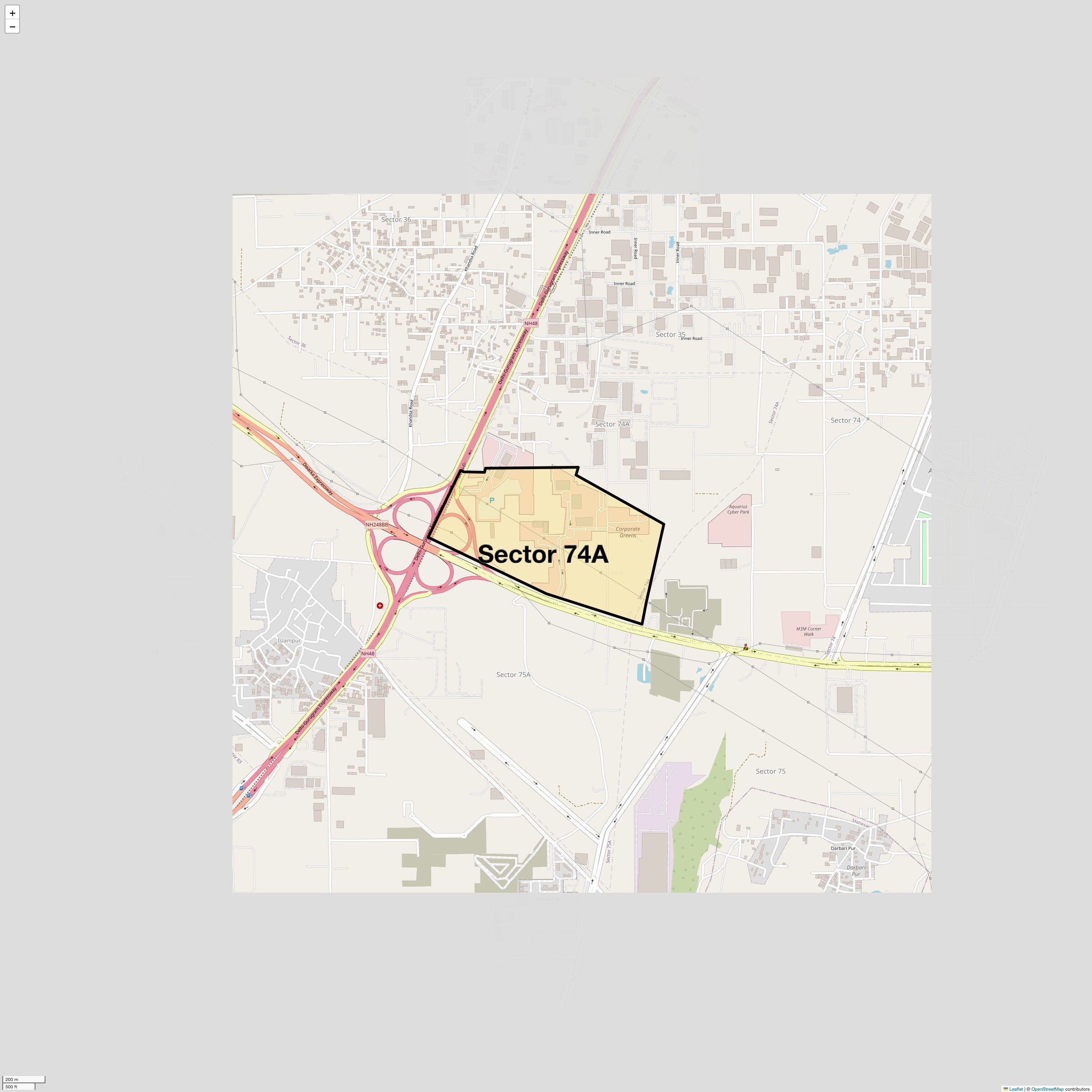 Check Time Travel of Sector 74A, Gurgaon