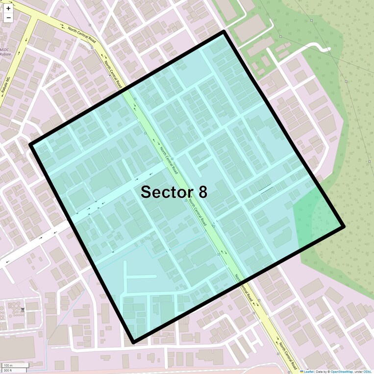 Location Map of Sector 8