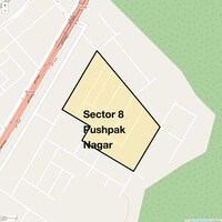 Sector 8 Pushpak Nagar Map