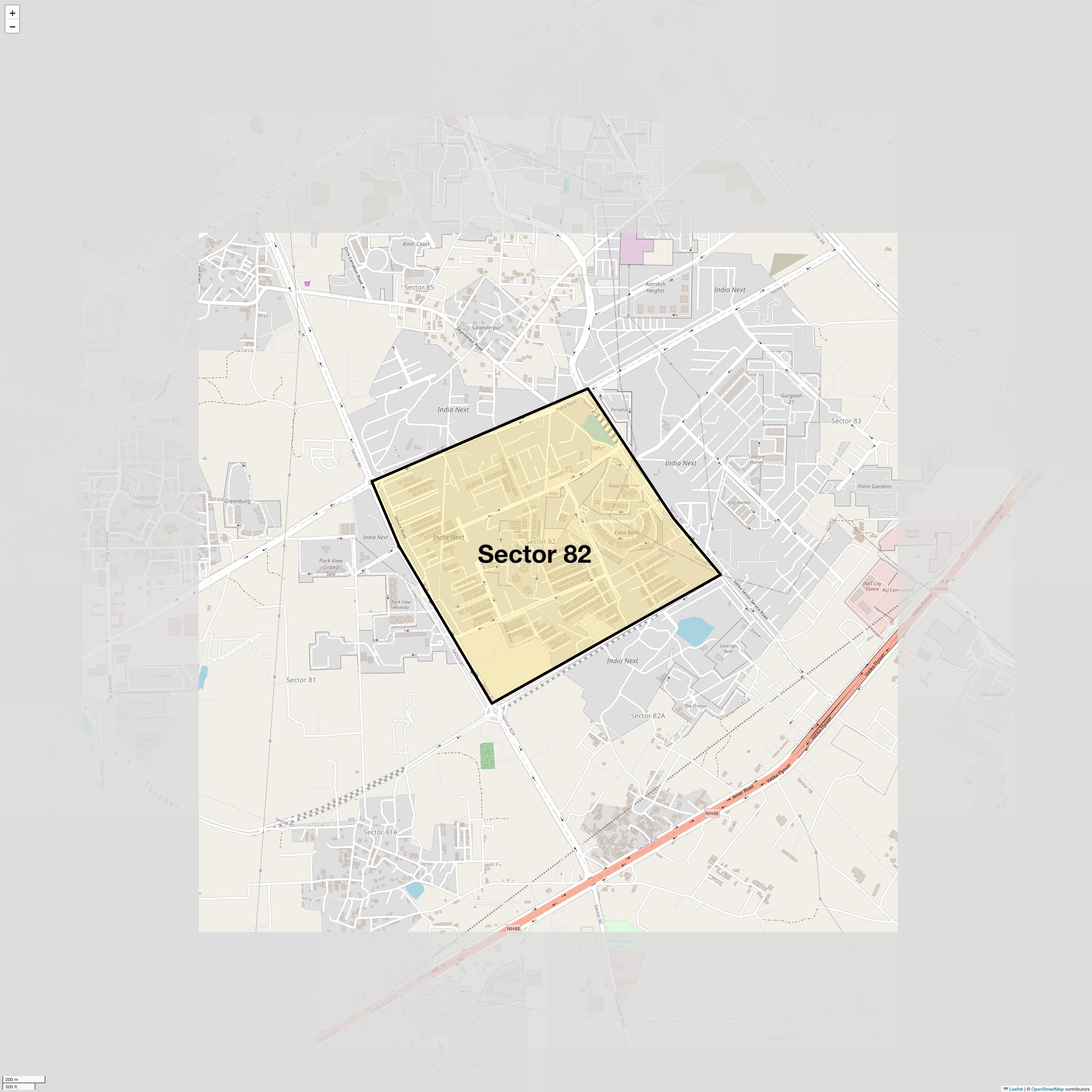 Check Time Travel of Sector 82, Gurgaon