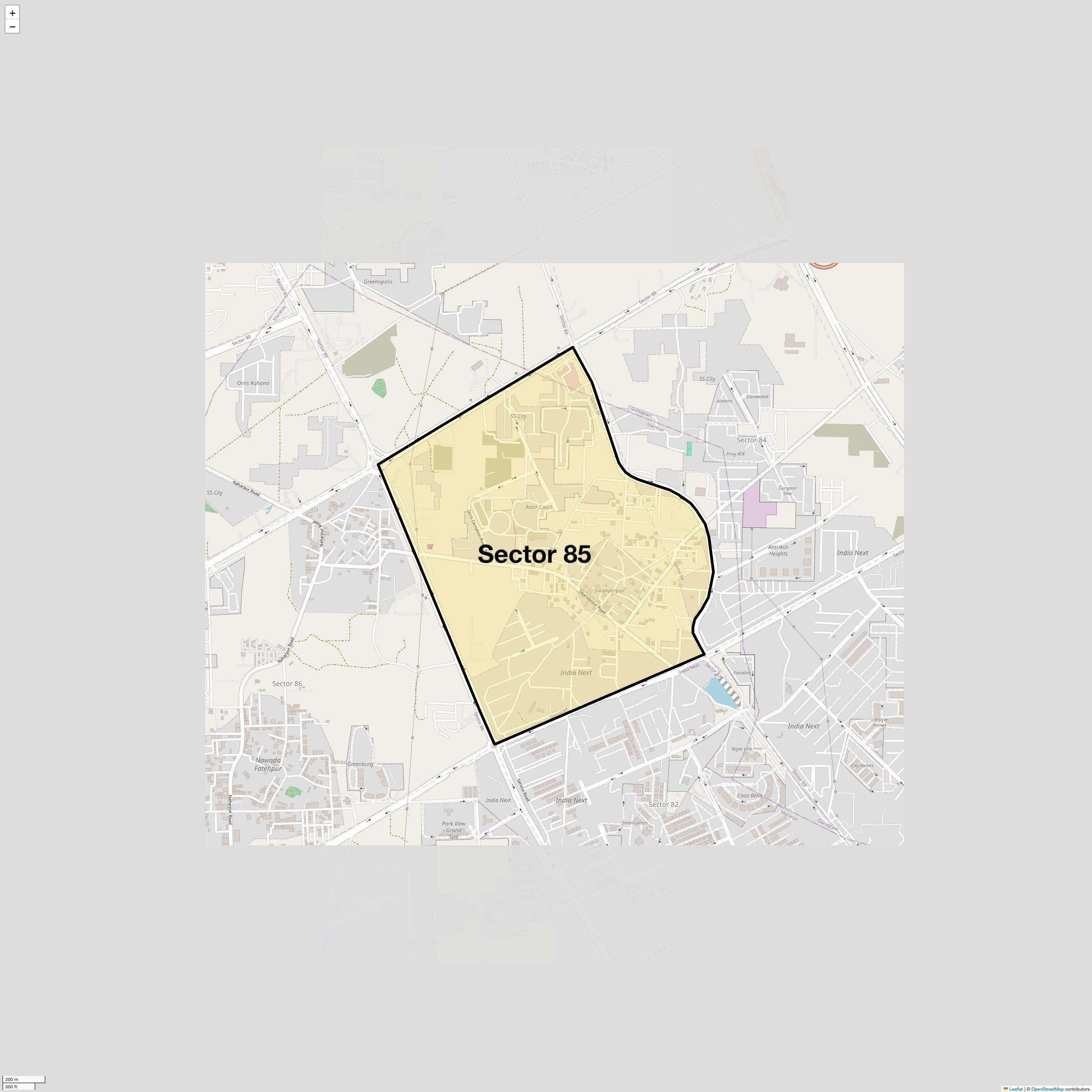 Check Time Travel of Sector 85, Gurgaon