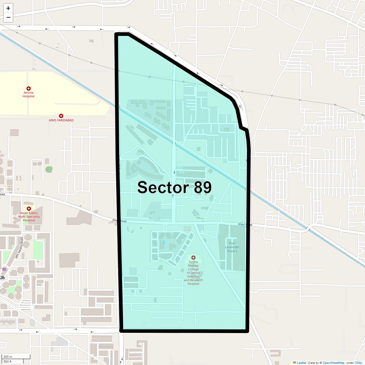 Check Time Travel of Sector 89, Faridabad