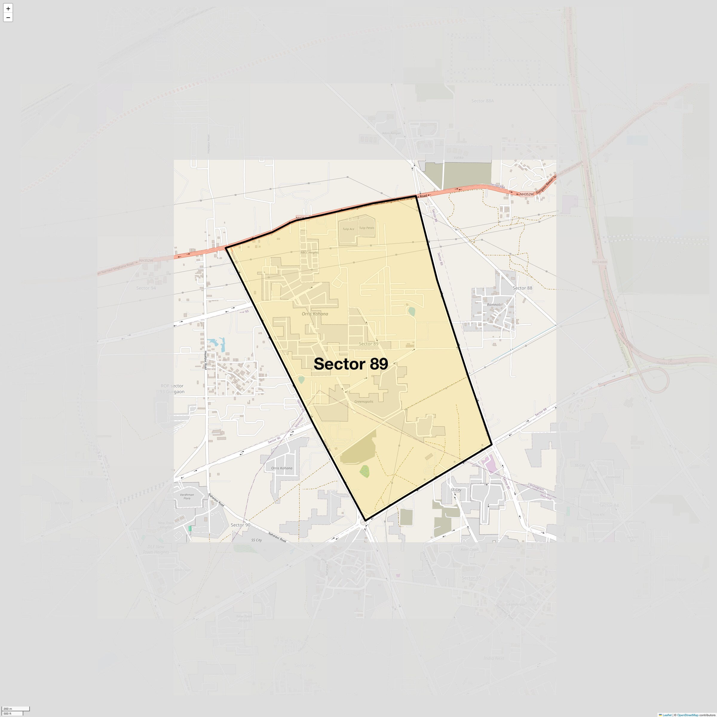 Check Time Travel of Sector 89, Gurgaon