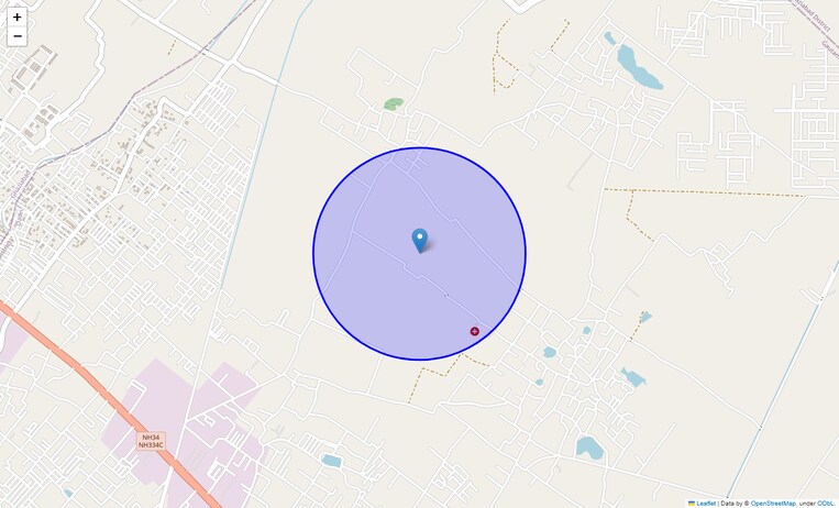 Location Map of Sector 9 Wave City