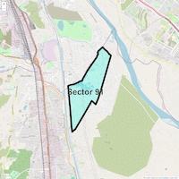 Sector 91 Map