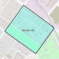 Sector 92 Map