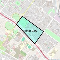 Sector 93A Map