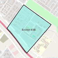 Sector 93B Map