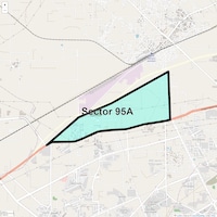 Sector 95A Map
