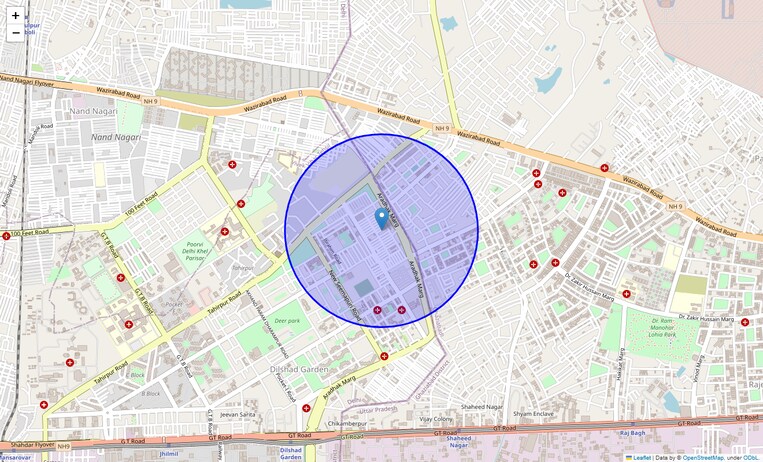 Location Map of Seemapuri