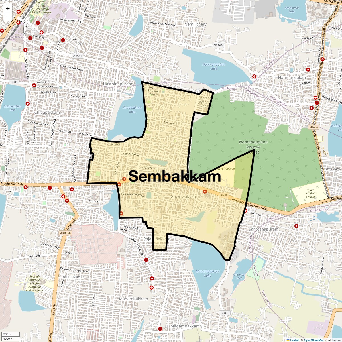 Check Time Travel of Sembakkam, Chennai