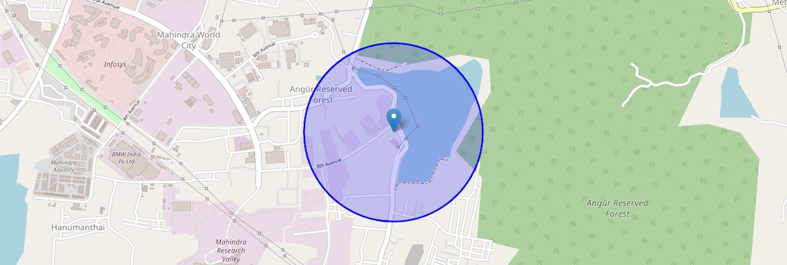 Location Map of Sengundram, Chennai