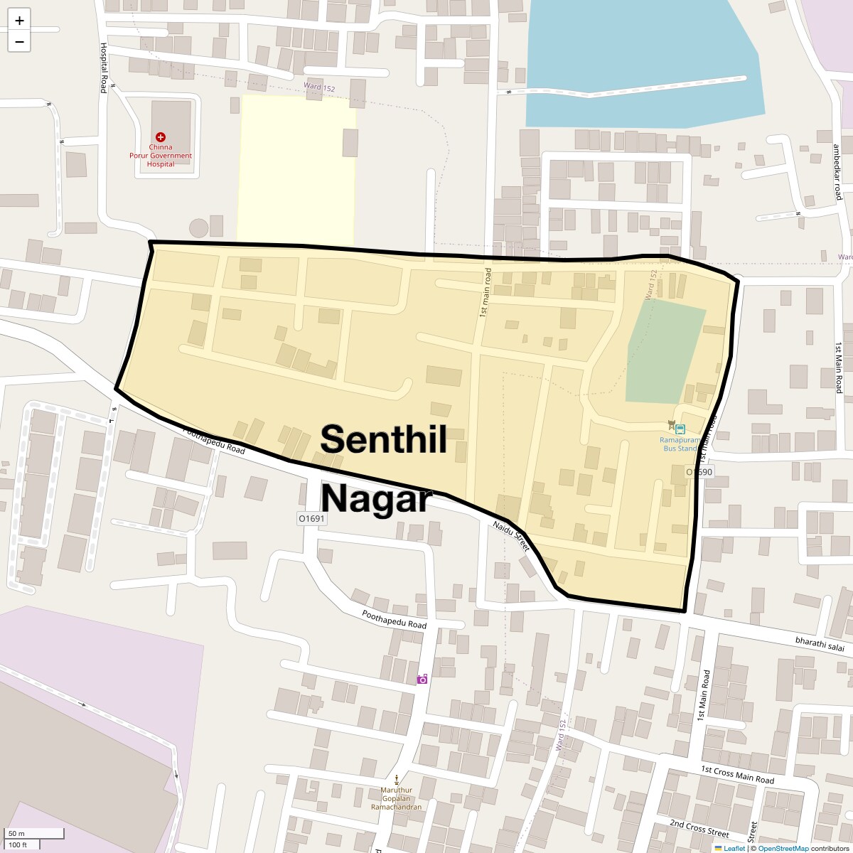 Check Time Travel of Senthil Nagar, Chennai