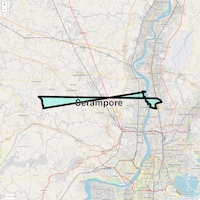 Serampore Map