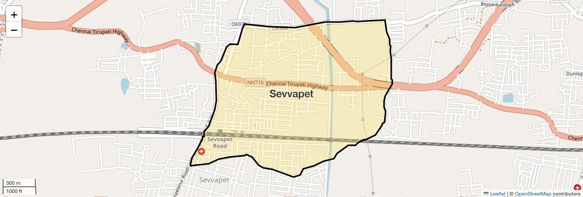 Check Time Travel of Sevvapet, Chennai