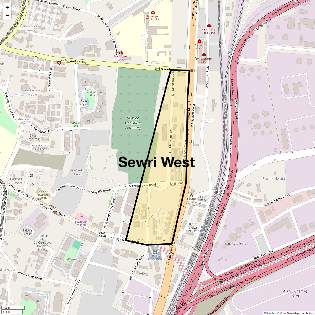 Check Time Travel of Sewri West, Mumbai