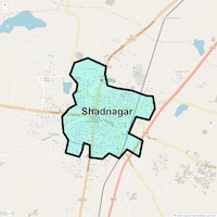 Shadnagar Map