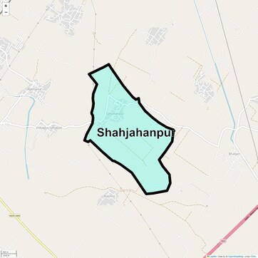 Location Map of Shahjahanpur, Ghaziabad