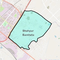 Shahpur Bamheta Map