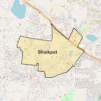 Shaikpet Map