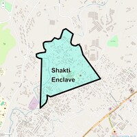 Shakti Enclave Map