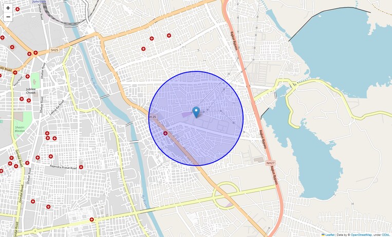 Location Map of Shakti Industrial Zone