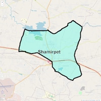 Shamirpet Map