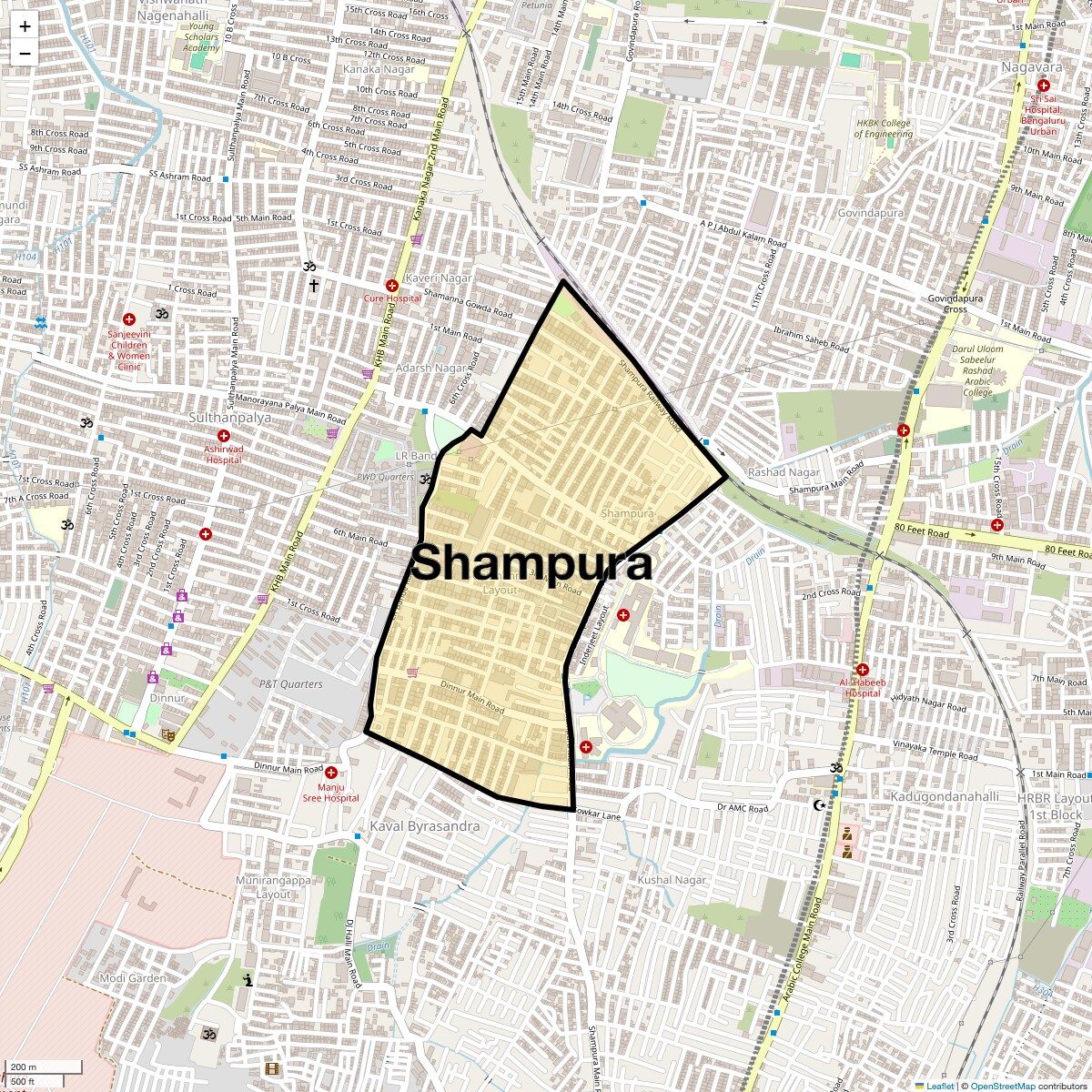 Check Time Travel of Shampura, Bangalore